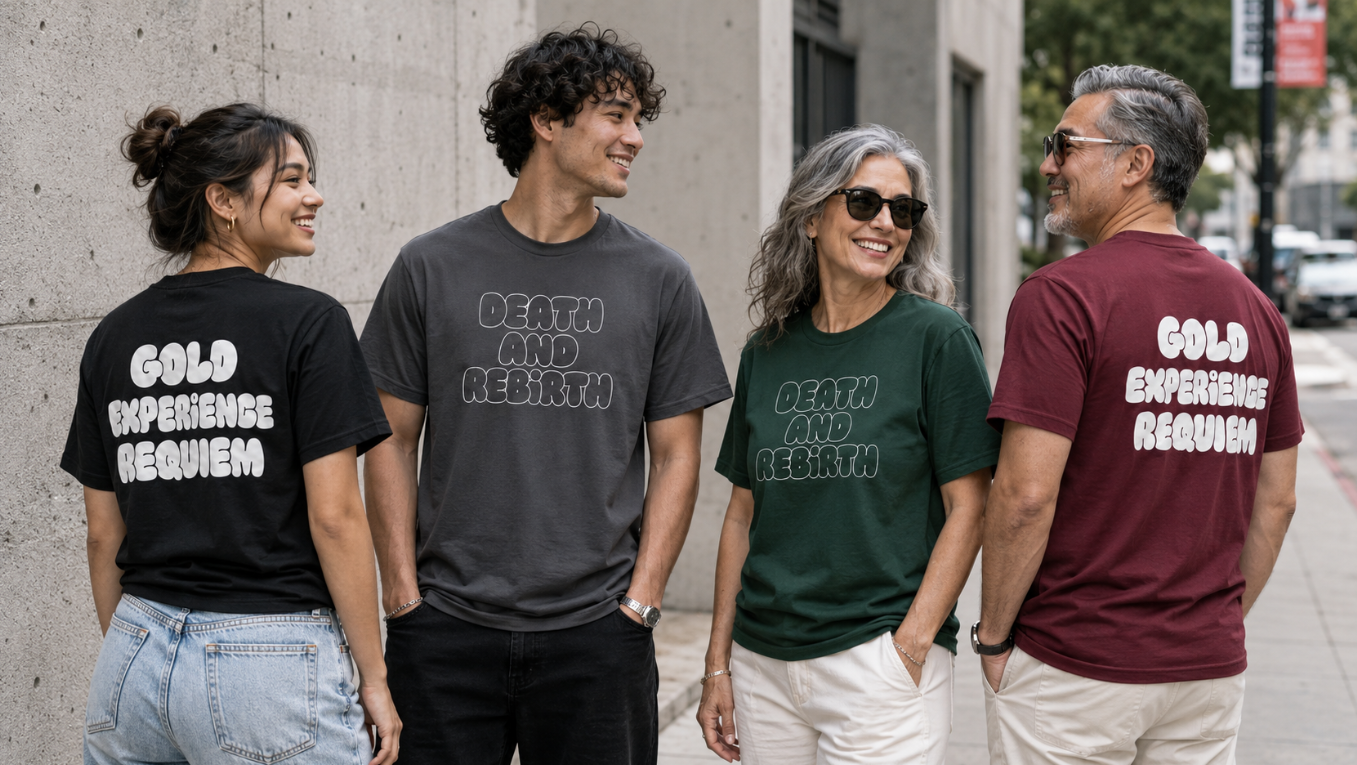 何度でも生まれ変われ!Tシャツ