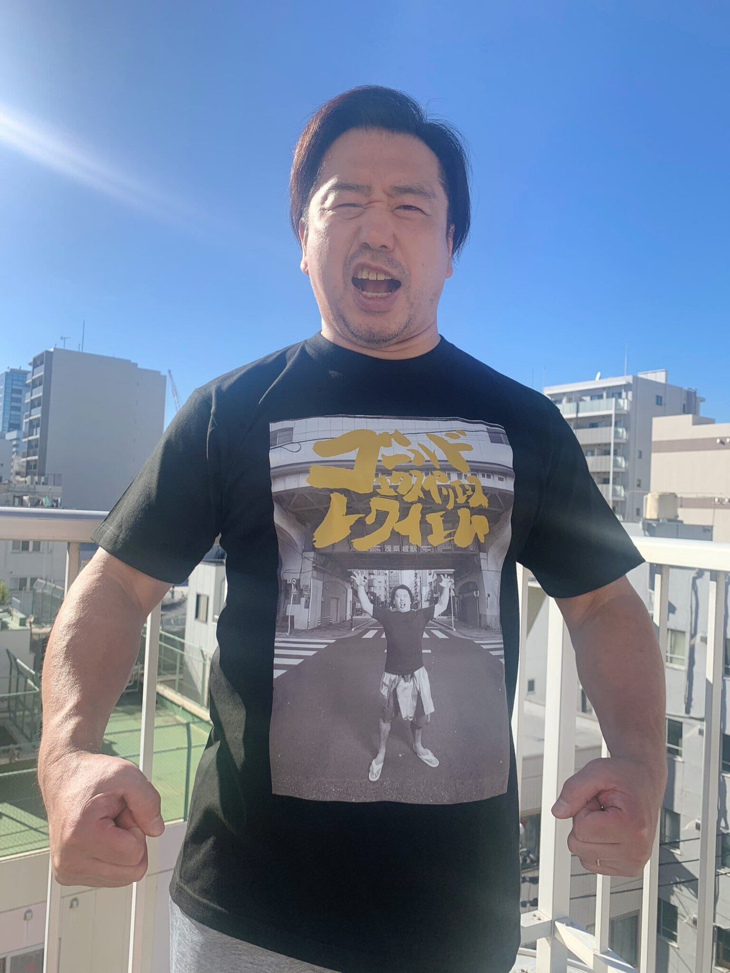 ゴールドエクスペリエンスレクイエム浅草橋Tシャツ