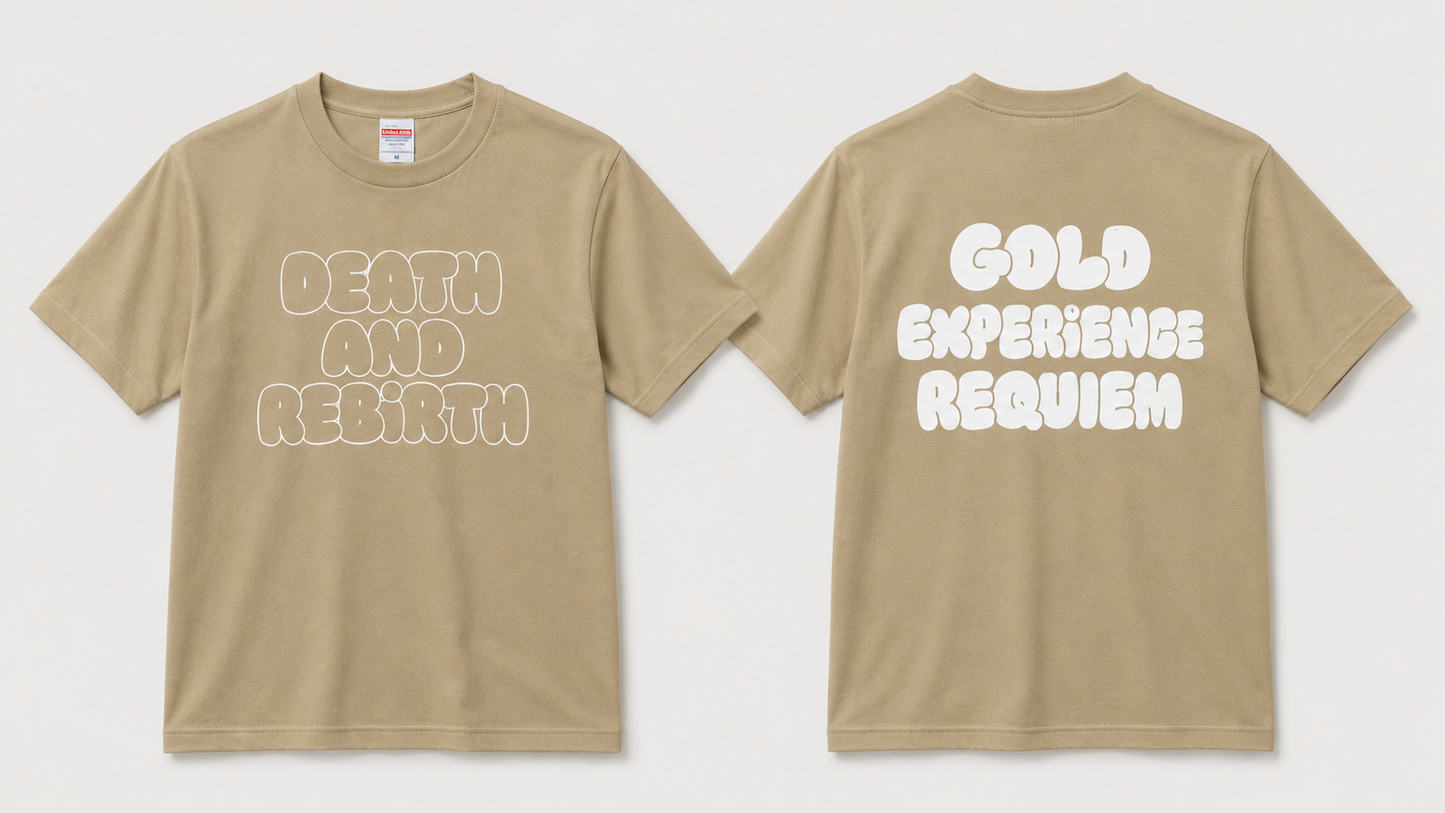 何度でも生まれ変われ！Tシャツ